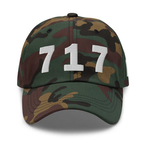 717 Area Code Dad Hat