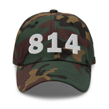 Load image into Gallery viewer, 814 Area Code Dad Hat