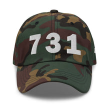 Load image into Gallery viewer, 731 Area Code Dad Hat