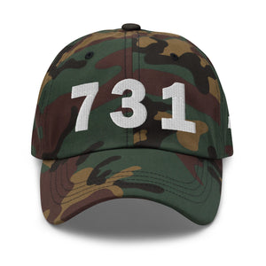 731 Area Code Dad Hat