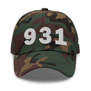 931 Area Code Dad Hat