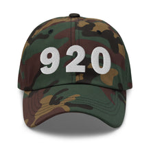 Load image into Gallery viewer, 920 Area Code Dad Hat