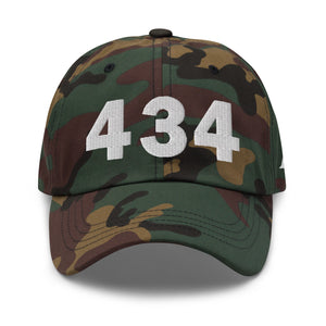 434 Area Code Dad Hat