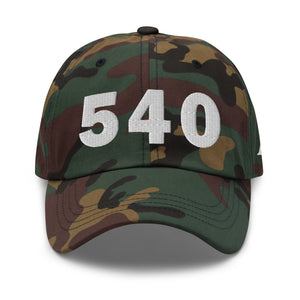 540 Area Code Dad Hat