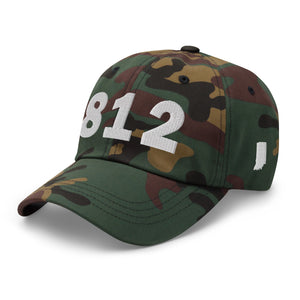812 Area Code Dad Hat