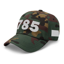 Load image into Gallery viewer, 785 Area Code Dad Hat