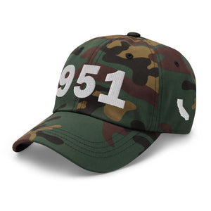 951 Area Code Dad Hat