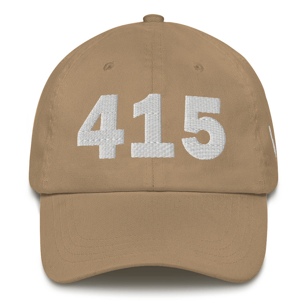 415 Area Code Dad Hat