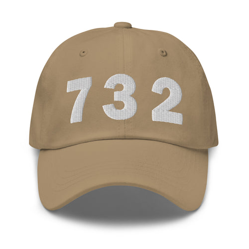 732 Area Code Dad Hat