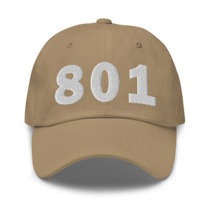 801 Area Code Dad Hat