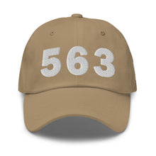 Load image into Gallery viewer, 563 Area Code Dad Hat