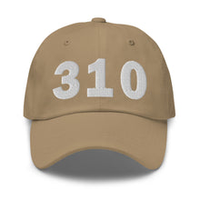 Load image into Gallery viewer, 310 Area Code Dad Hat