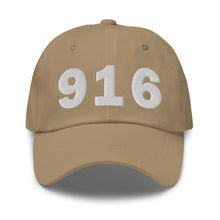 Load image into Gallery viewer, 916 Area Code Dad Hat