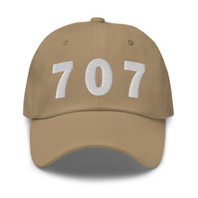 Load image into Gallery viewer, 707 Area Code Dad Hat