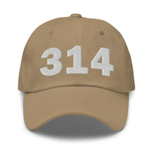 Load image into Gallery viewer, 314 Area Code Dad Hat