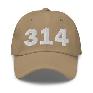 314 Area Code Dad Hat
