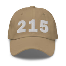 Load image into Gallery viewer, 215 Area Code Dad Hat