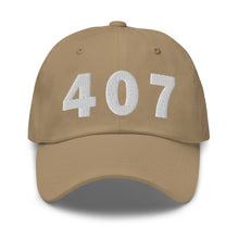 Load image into Gallery viewer, 407 Area Code Dad Hat