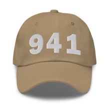 Load image into Gallery viewer, 941 Area Code Dad Hat