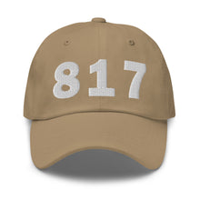 Load image into Gallery viewer, 817 Area Code Dad Hat