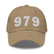 Load image into Gallery viewer, 979 Area Code Dad Hat