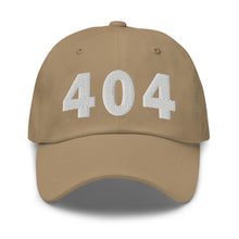 Load image into Gallery viewer, 404 Area Code Dad Hat