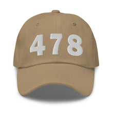 Load image into Gallery viewer, 478 Area Code Dad Hat