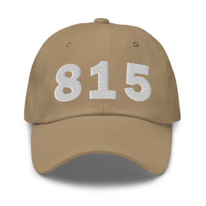 815 Area Code Dad Hat