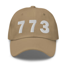 Load image into Gallery viewer, 773 Area Code Dad Hat