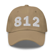 Load image into Gallery viewer, 812 Area Code Dad Hat