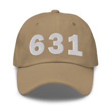 Load image into Gallery viewer, 631 Area Code Dad Hat