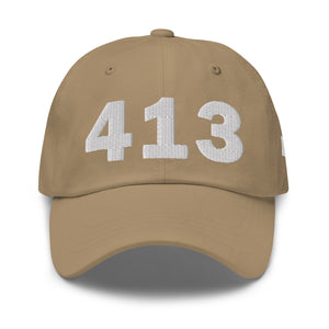 413 Area Code Dad Hat