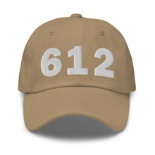 Load image into Gallery viewer, 612 Area Code Dad Hat