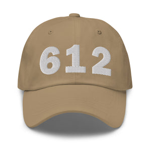 612 Area Code Dad Hat