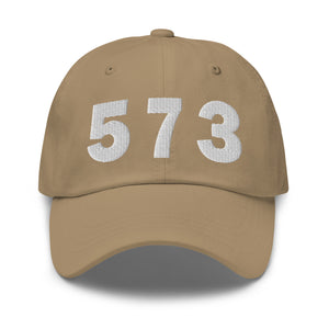 573 Area Code Dad Hat