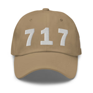 717 Area Code Dad Hat