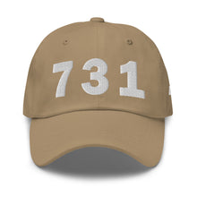 Load image into Gallery viewer, 731 Area Code Dad Hat