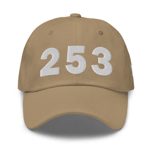 253 Area Code Dad Hat