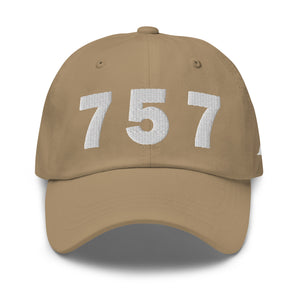 757 Area Code Dad Hat