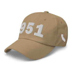 951 Area Code Dad Hat