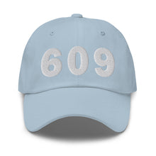 Load image into Gallery viewer, 609 Area Code Dad Hat
