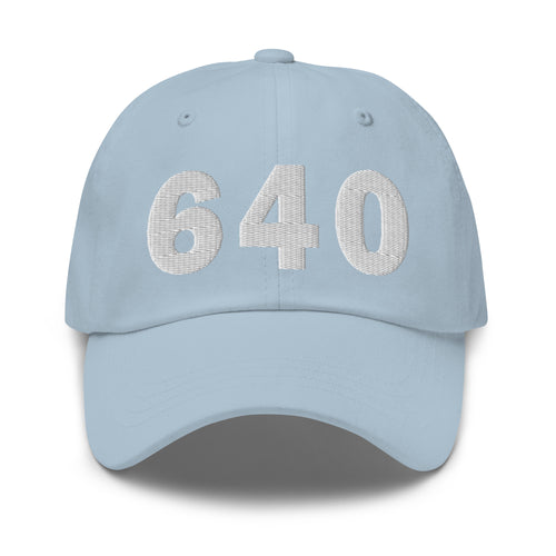 640 Area Code Dad Hat
