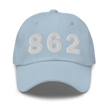 Load image into Gallery viewer, 862 Area Code Dad Cap