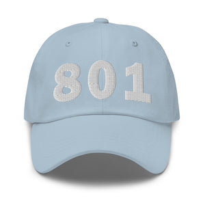 801 Area Code Dad Hat