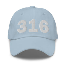 Load image into Gallery viewer, 316 Area Code Dad Hat