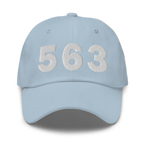 563 Area Code Dad Hat