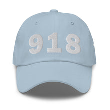 Load image into Gallery viewer, 918 Area Code Dad Hat