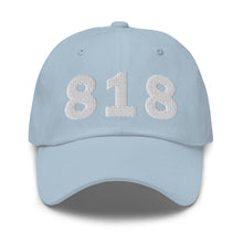 Load image into Gallery viewer, 818 Area Code Dad Hat