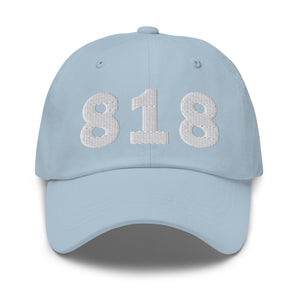 818 Area Code Dad Hat