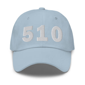 510 Area Code Dad Hat